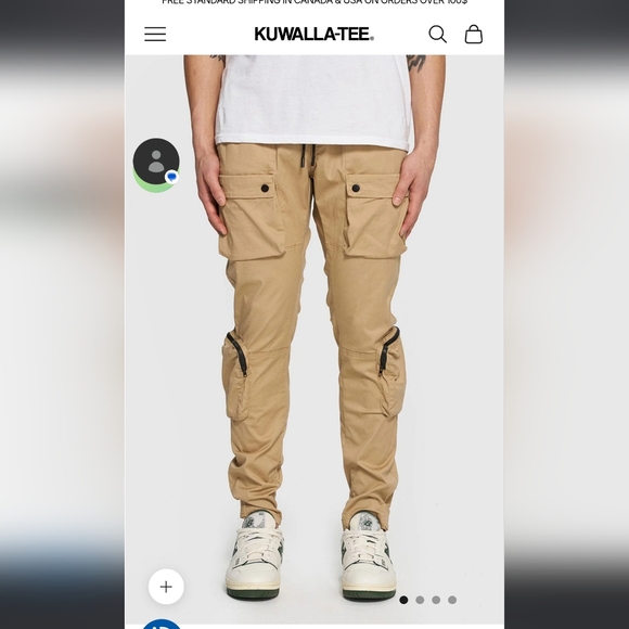 NEW KUWALLA UTILITY PANT- STYLE: KUK-UP2239 XS (See Measurments In Pics) UNISEX - Picture 5 of 17